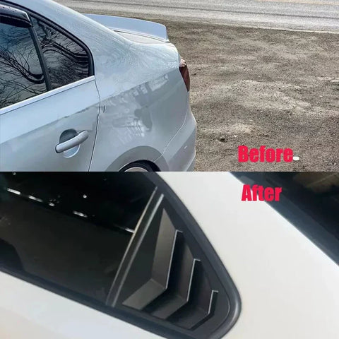 Volkswagen Jetta Rear Window Scoop Louver Cover Trim (2012–2018)