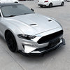 Ford Mustang MK6.5 Front Lower Spoiler Lip Splitter Kit (2018-2023)