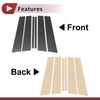 Mercedes-Benz M-Class 6 Pcs Door Pillar Window Trim (2012-2015)