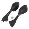 BMW S1000RR Black Rear-View Mirrors (2009-2018)