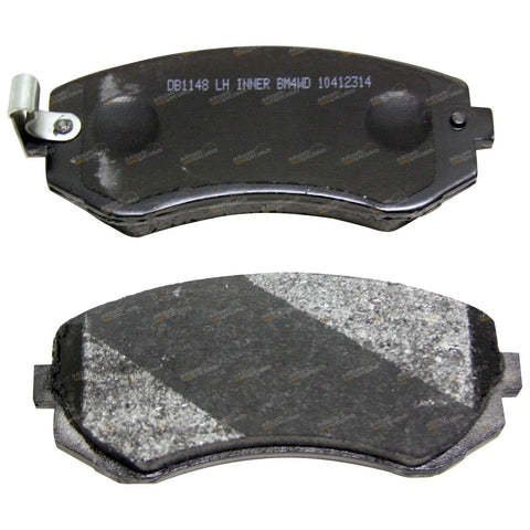Nissan Patrol GU Y61 Rear Disc Rotors + Brake Pads (1998-2016)