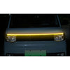 Car 120cm Yellow LED Hood Daytime Running Light Strip