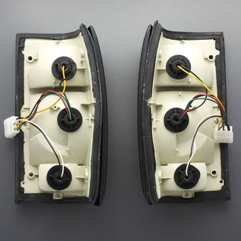 85-98 Mazda Bravo B-Series B2000 B2200 B2600 Black Taillights (1985-1998)