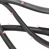 Door Rubber Seal Weatherstrip FL+FR Fits Nissan Almera Latino N17 4D SED 2011-19