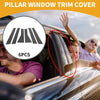 Subaru Forester 6 Pcs Black Carbon Fiber Car Pillar Window Trim Cover (19-23)