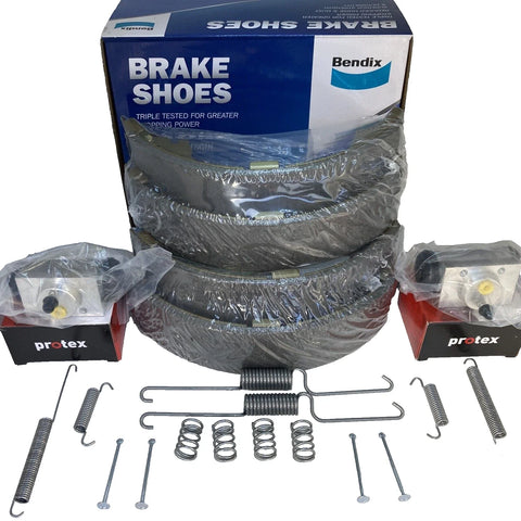 VW Amarok Rear Brake Shoe Drum Overhaul Kit 2.0L