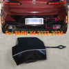 BMW X4 Glossy Black Painted Rear Bumper Tow Hook Cover Cap (2022–2023)