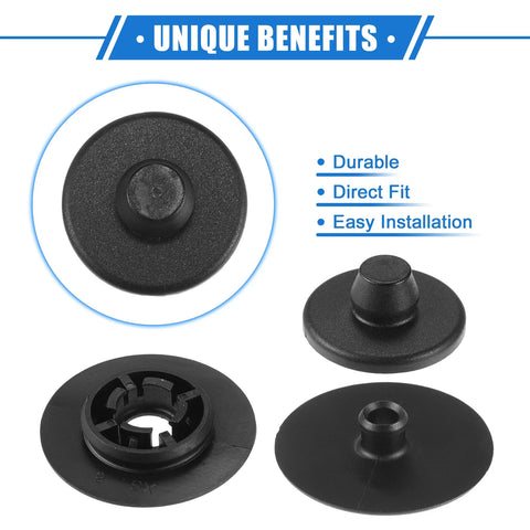 Volkswagen Audi Plastic Black 2 x Car Holder Retainers