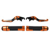 Kawasaki ZX6R, ZX9R, ZX10R CNC Brake Clutch Levers & Handlebar Grips Set (2000-2023)
