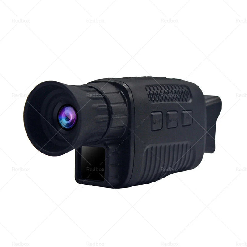 5X Zoom Black IR Night Vision Monocular Digital Camera HD Video 1080