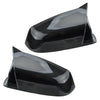 BMW E60 E61 F10 F11 F01 Carbon Fiber Style Side View Mirror Covers