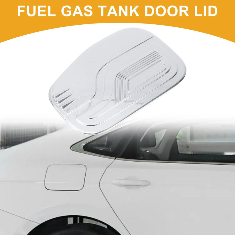 Ford Ranger 2023-2025 Gas Tank Flap Chrome Silver Tone Fuel Tank Door Cap