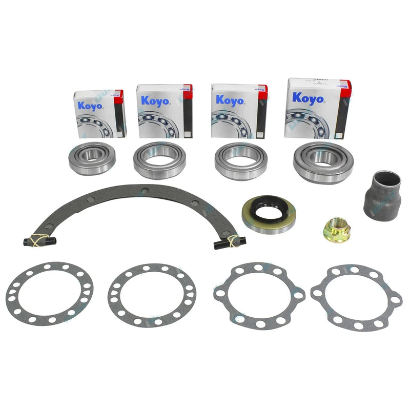 Toyota HZJ70 HZJ73 HZJ75 HZJ78 HZJ79 HZJ80 Rear Diff Bearing & Seal Kit+ Oil
