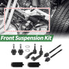 Chevrolet Aveo 8pcs Front Suspension Kit Tie Rod Ends & Lower Ball Joints (06-11)