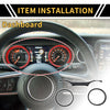 Jeep Wrangler JL JLU Dashboard Panel Ring Cover (2018-2023)