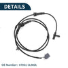 Nissan NV200 ABS Wheel Speed Sensor (2013-2021)