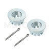 Honda Rancher Trx420 Rear Wheel Axle 2 x Castle Nut (2007–2024)