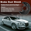 Toyota Matrix Wheel Brake Dust Shields (2003-2008)