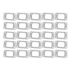 T25 T28 GT25 GT28 25pcs Stainless Steel Turbo Flange Gasket
