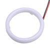 Car 70mm DRL COB LED Angel Eyes Halo Ring Headlight Lights