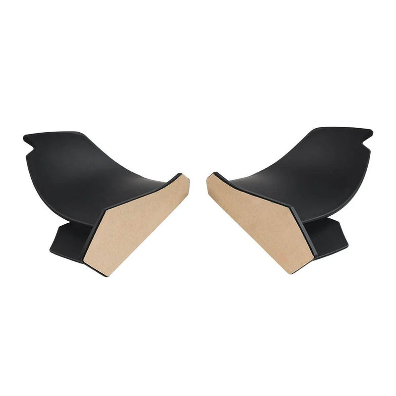 BMW S1000RR Black Fixed Wing Fairing Winglet Spoiler (2009-2014)