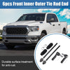 Dodge Ram 1500 6x Front Inner Outer Tie Rod End Links Kit (2006-2010)