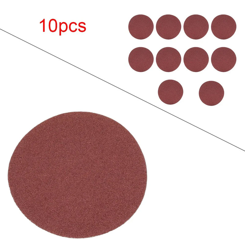 Various Models 10 x 7 Inch Hook and Loop Sanding Discs, 40-180 Grits