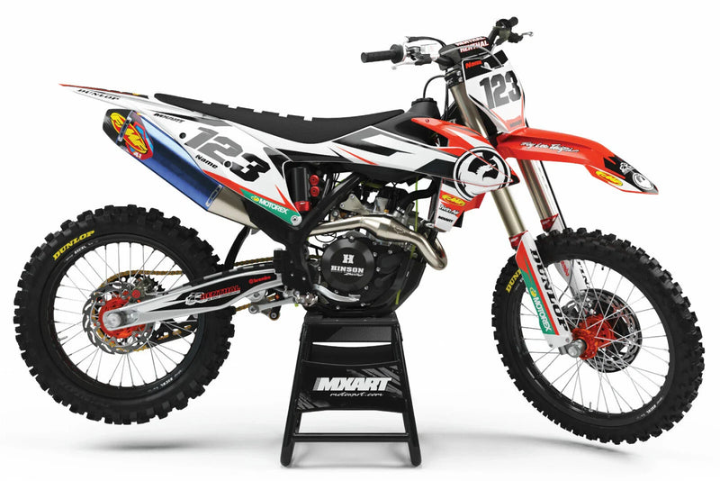 KTM SX Custom Graphics Kit Stickers (2001-2002)