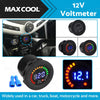 Car Boat Marine Gauge LED Battery Volt Meter Monitor 12V