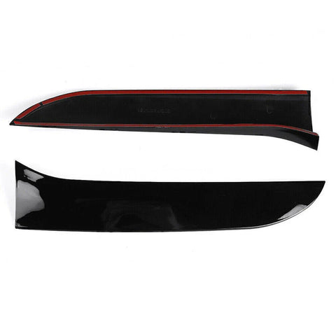 Golf 6 MK6 Variant Wagon Rear Window Side Canard Spoiler Trim (2010-2014)