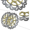 KAWASAKI Ninja ZX10R, GTR 1400, ZZR 1400 Front Brake Disc Rotors (2008-2012)