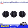 Dash Air-Con Switch A/C Temp Control Knob Fits 2004-2010 Toyota Hilux MK6 Ute