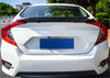 Honda Civic Sedan Rear Carbon Fiber Spoiler Wing R Style Ducktail (2016-2021)