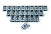 Confezione 25x Velocità Clip Punti Dadi Camino U Dado M6 6mm Carenatura