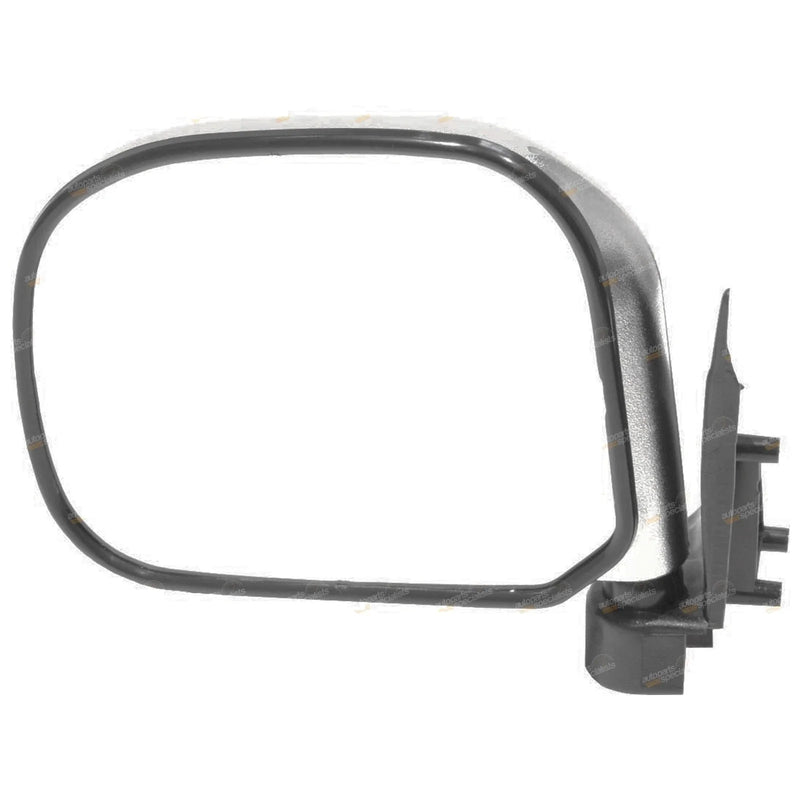 Toyota Hiace LH / Chrome Manual Door Mirror (1989-2005)