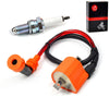 Yamaha Raptor YFM350R / Warrior YFM350X Ignition Coil & Spark Plug Kit