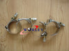 2" Steel T-Bolt Silicone Hose Clamps