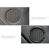 Ford Mustang 2015-2018 2pcs Carbon Fiber Dorr Side Speaker Cover Ring Trim