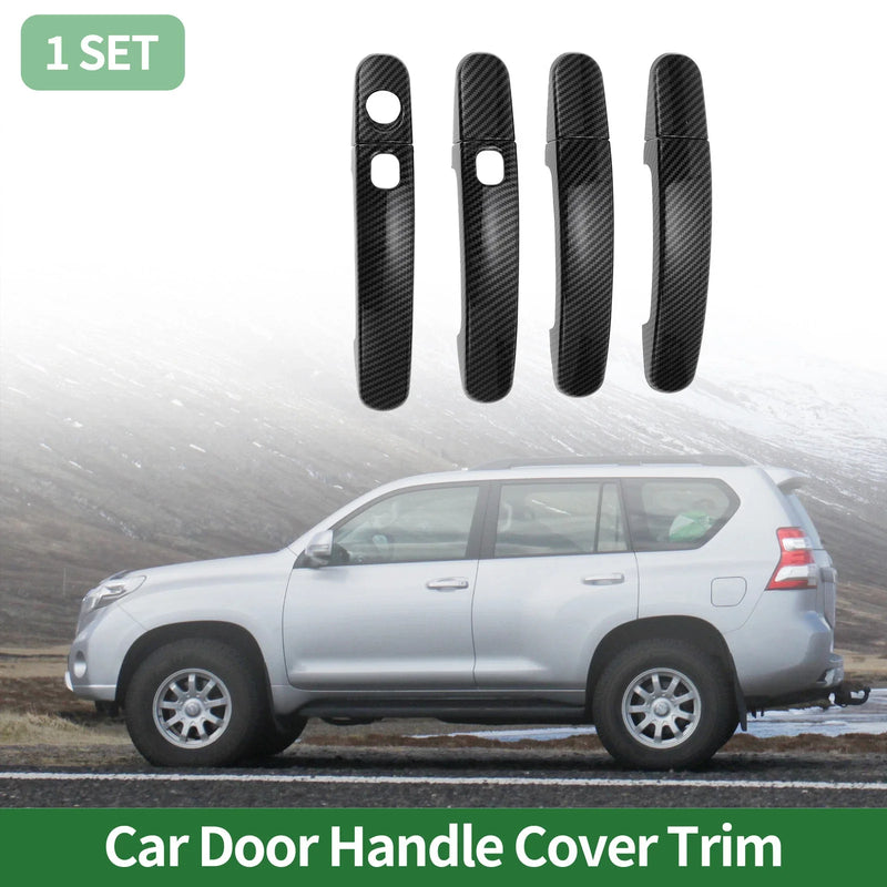 Ford Focus 2012-2018 Carbon Fiber Black Smart Car Door Handle Cover Trim