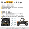 Polaris Sportsman 2 x Rear Wheel Hub & Bolts Nuts (1996–2002)