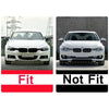 BMW 3 Series F30 F31 M Sport Carbon Look Front Bumper Spoiler Lip (2012-2018)