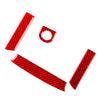 Subaru Forester Red Center Console Storage Panel Cover Trim (2009-2013)