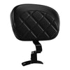 Harley Touring Electra Street Glide Black Driver Backrest Pad (09-23)