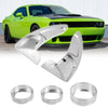 Dodge Charger Silver Tone Inner Paddle Shifter Set