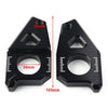 Yamaha YZF FZ8 FZ1 TMAX Silver Motorcycle Axle Spindle Chain Adjuster Blocks