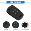 Chevrolet Camaro (2010 - 2019) Black 5 Button Remote Key Shell