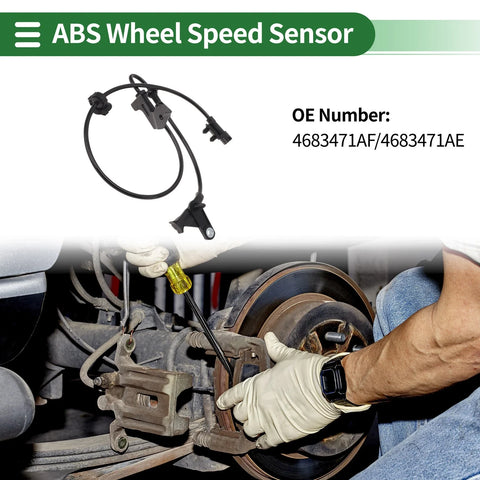 Dodge Caravan Front Left ABS Wheel Speed Sensor (2011-2020)