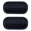 Mitsubishi Canter Door Handle Outer Set of 2 Black Front L+R (1995–2005)