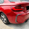 BMW 2 Series F87 M2 2 x CB Look Rear Bumper Side Spoilers (2016-2021)