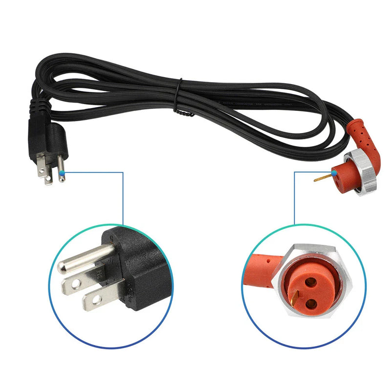 Dodge Ram Cummins 5.9L Block Heater Kit (1998–2007)
